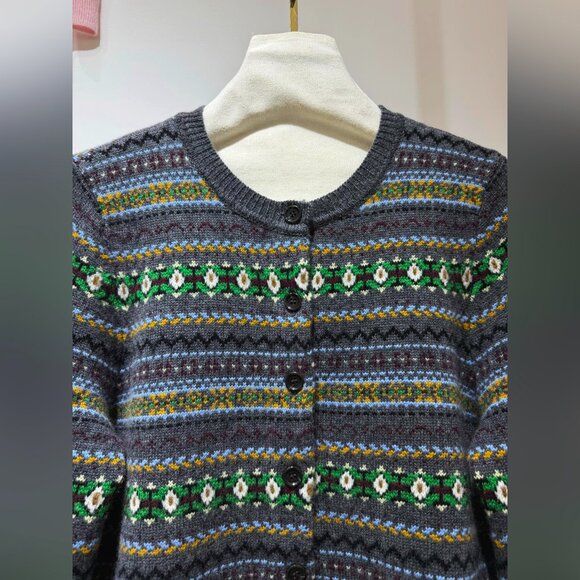 Doen Faustine Cardigan in Dashwood Fair Isle - Picture 11 of 13